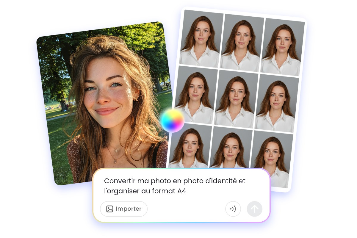 Transformer une photo en photo identite avec ia