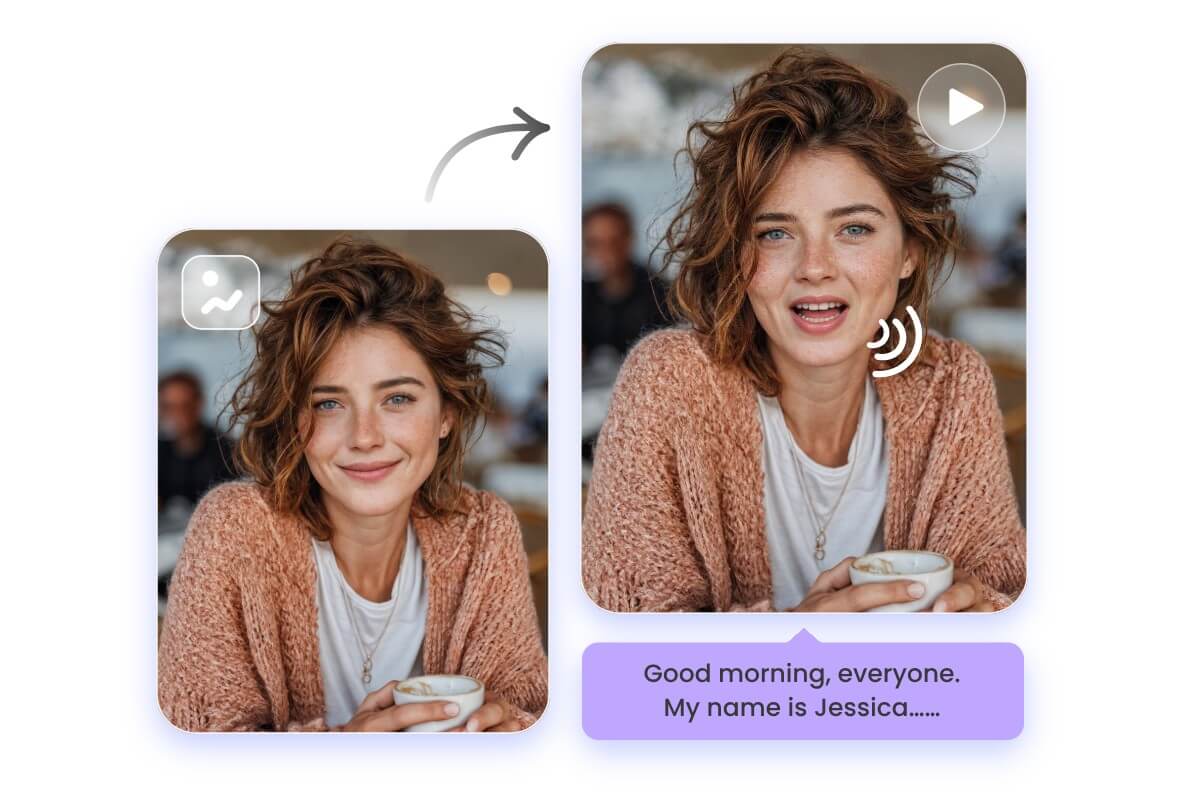 Turn a photo of a woman into an ai influencer video using ai