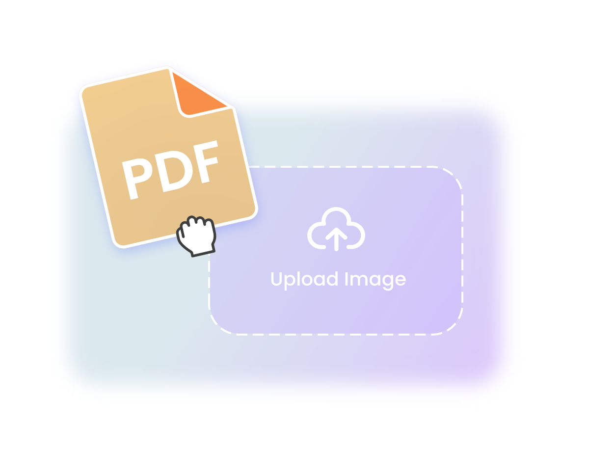 Upload your pdf to fotor ai converter