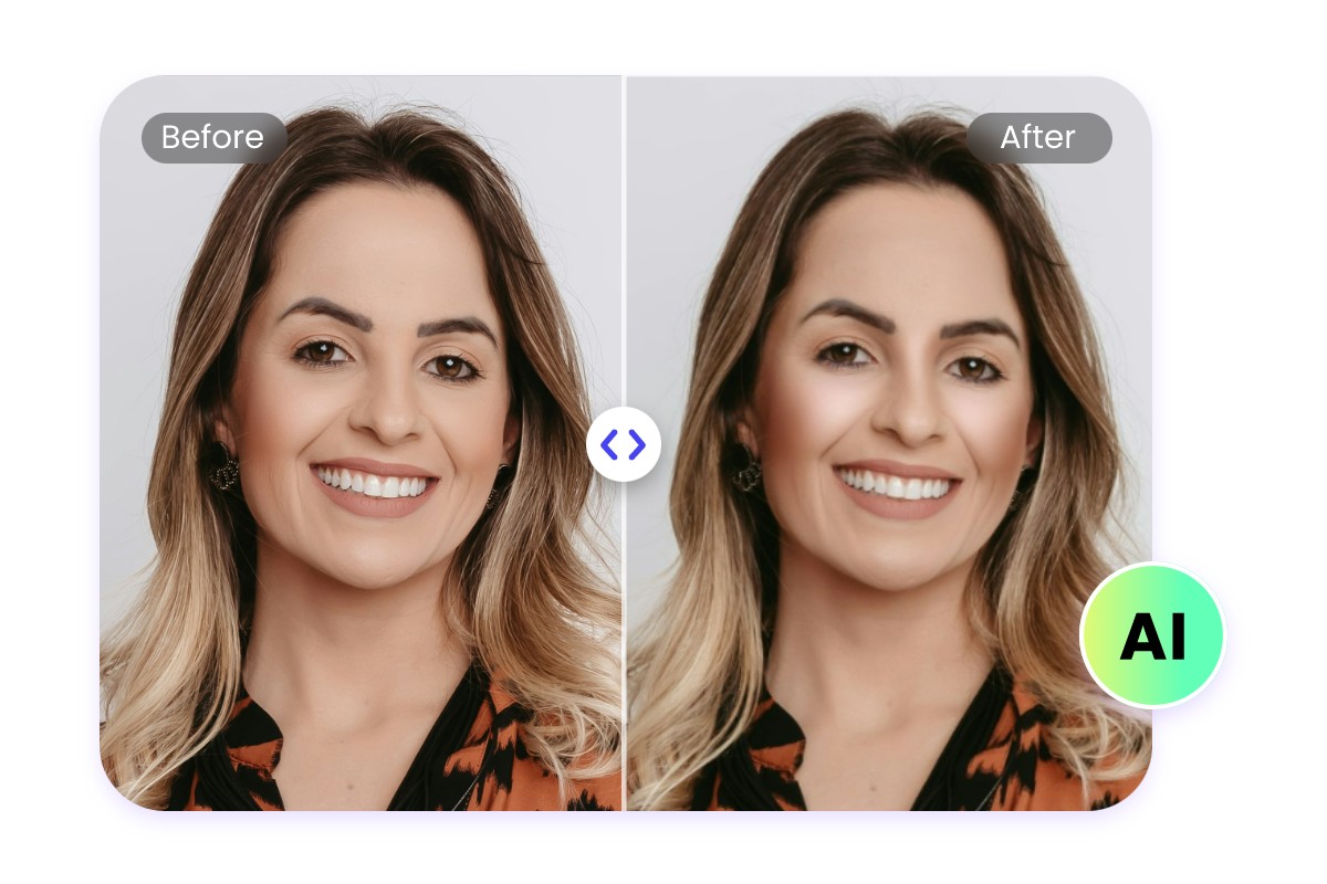 Use ai makeup to contour a girl face