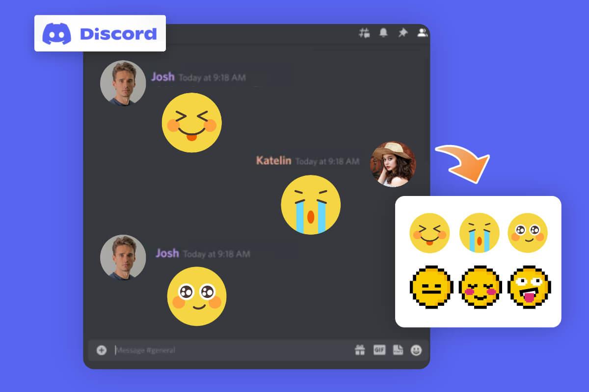 Utiliser des emojis dans la plateforme discord