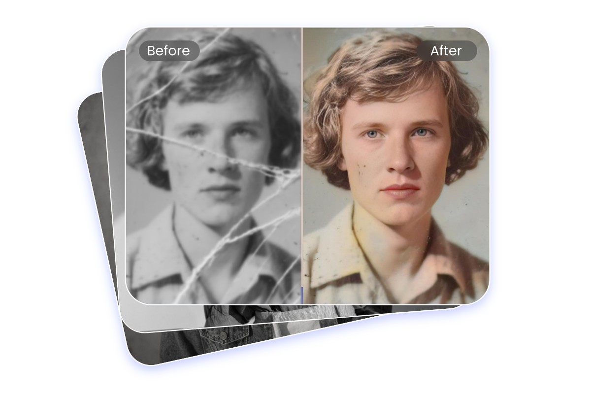 restore old photos in bulk
