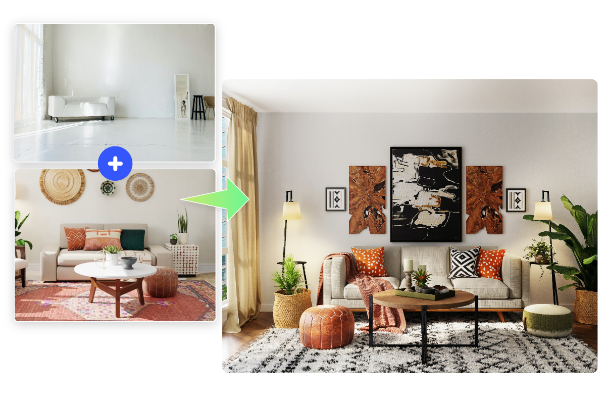 transfert de style IA pour sublimer votre intérieur