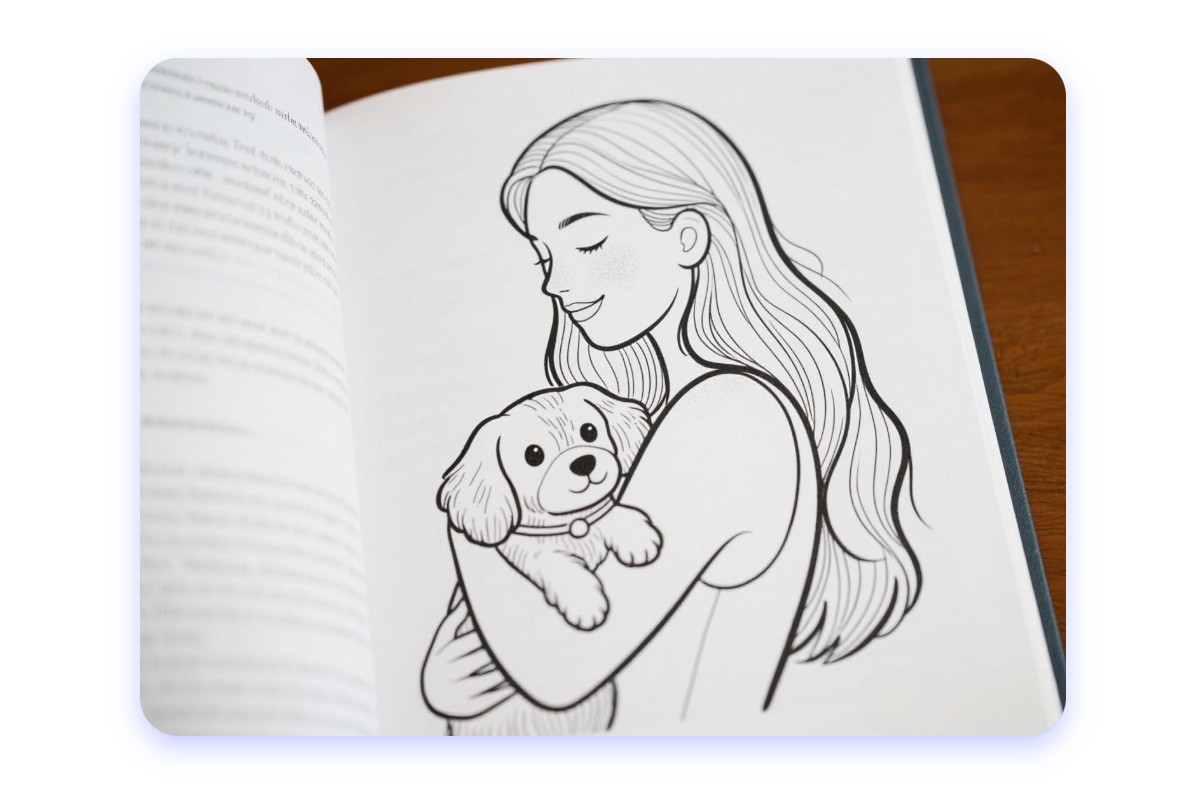 Use the photo to line drawing converter for artist creation and illustration