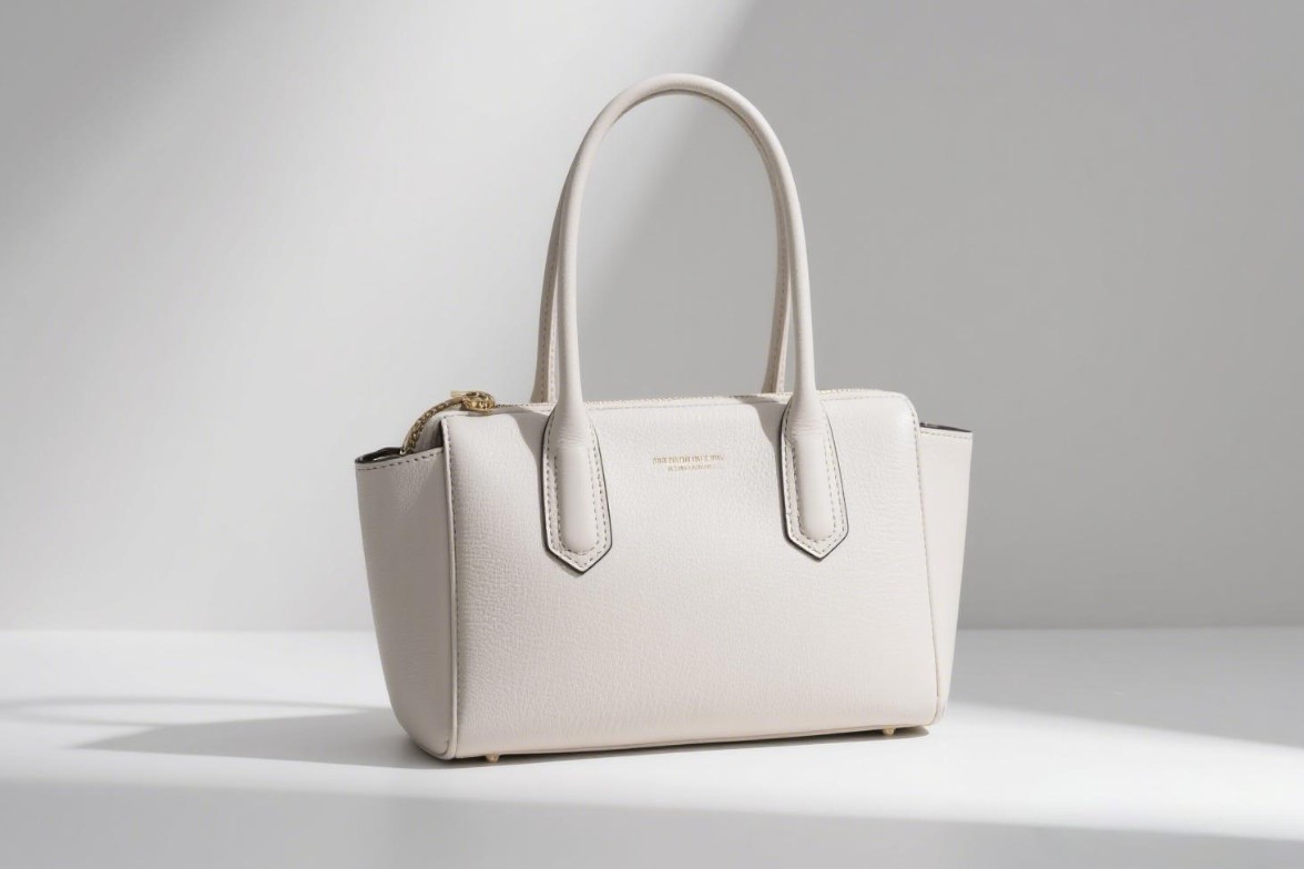 Before image of a white bag