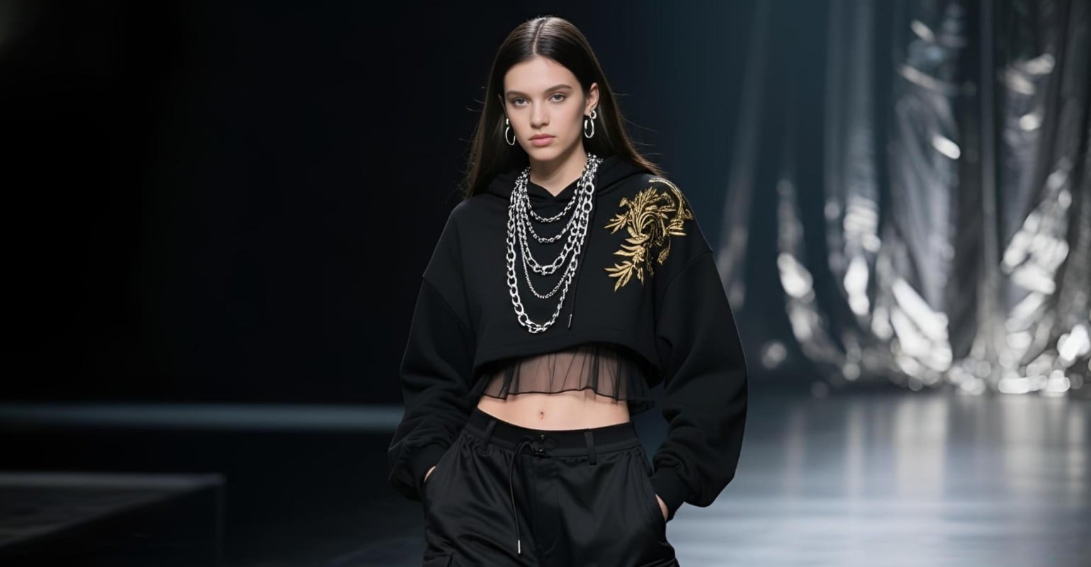 A fashion model