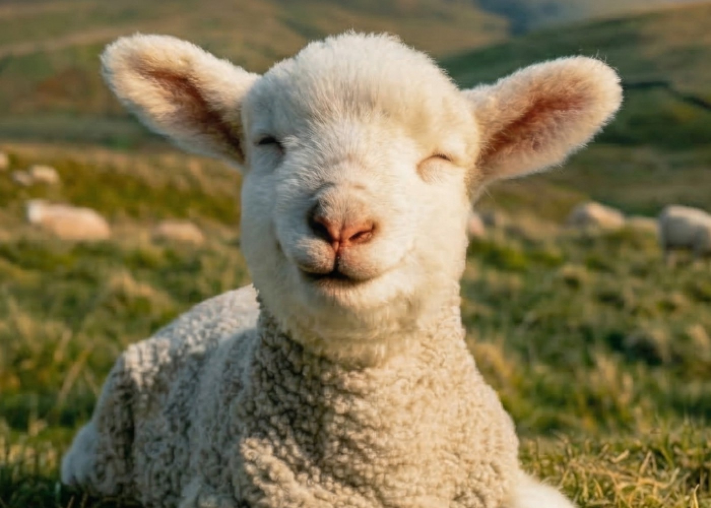 Fotor sharpen image after sheep smile banner image