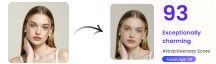 Test de beauté IA gratuit en ligne sur mobile