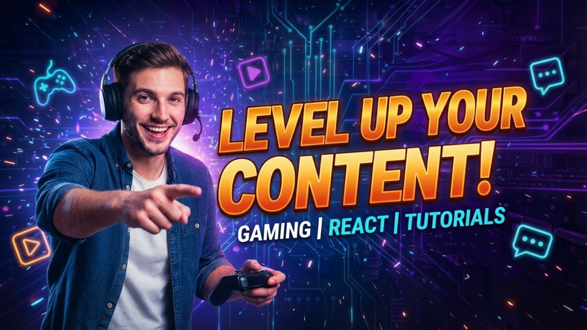 Bannerbild für den KI-Thumbnail-Generator von Fotor für YouTube