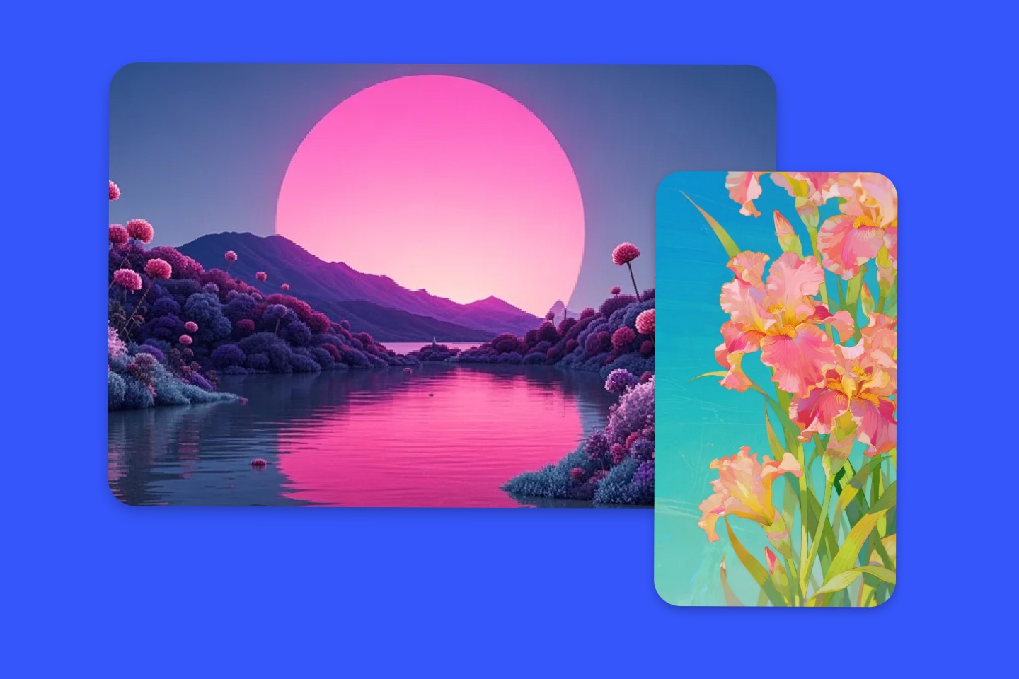 Fotor AI wallpaper generator for desktop and mobile