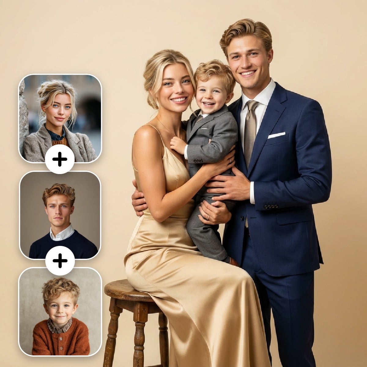 Banner for Fotor AI family photo generator online free