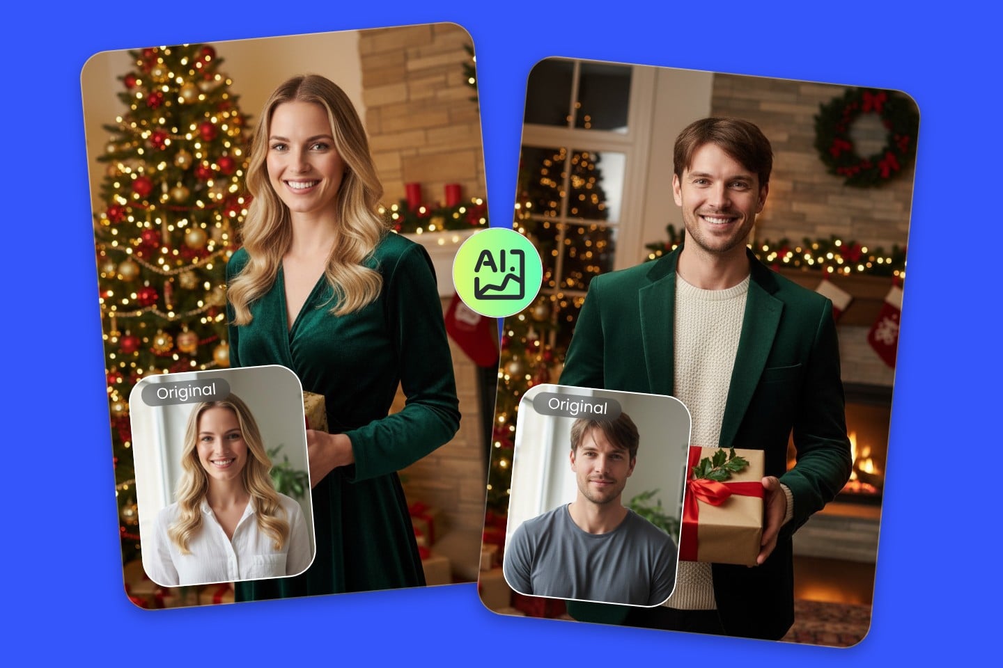 Banner for fotor christmas filter feature page