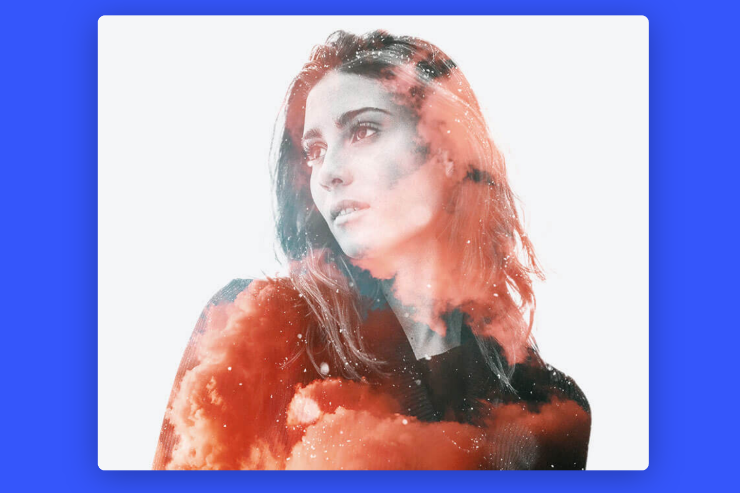 blend female image with fotor online photo blender