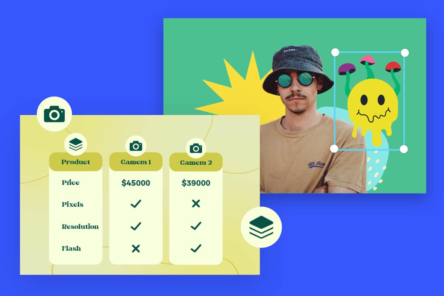 Create icons for web and picture with fotor icon maker