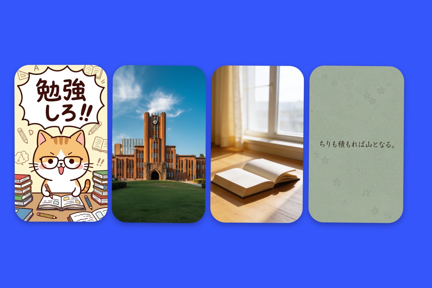 勉強しろ壁紙