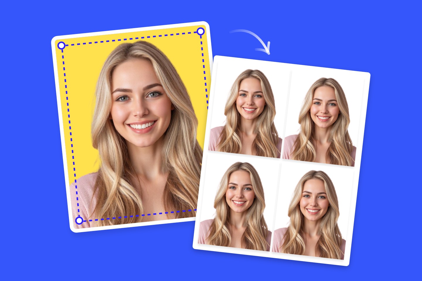 Use fotor passport size photo maker to meet any country requirements